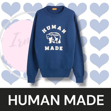 ネイビー（紺）系 S HUMAN MADE(ヒューマンメイド) スウェット