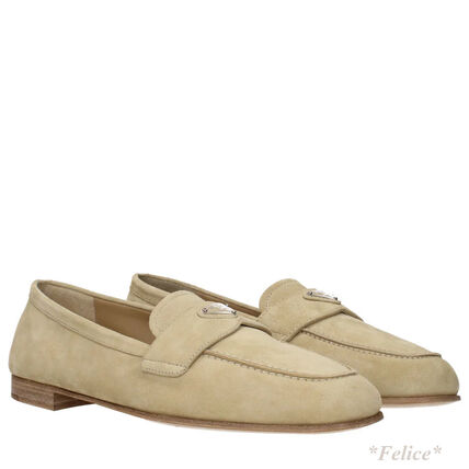 ベージュ系 PRADA(プラダ) ローファー・オックスフォード(レディース