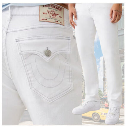ホワイト（白）系 TRUE RELIGION(トゥルーレリジョン) デニム