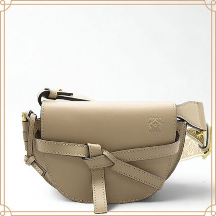 ベージュ系 LOEWE GATE(ロエベ ゲート) ショルダーバッグ・ポシェット