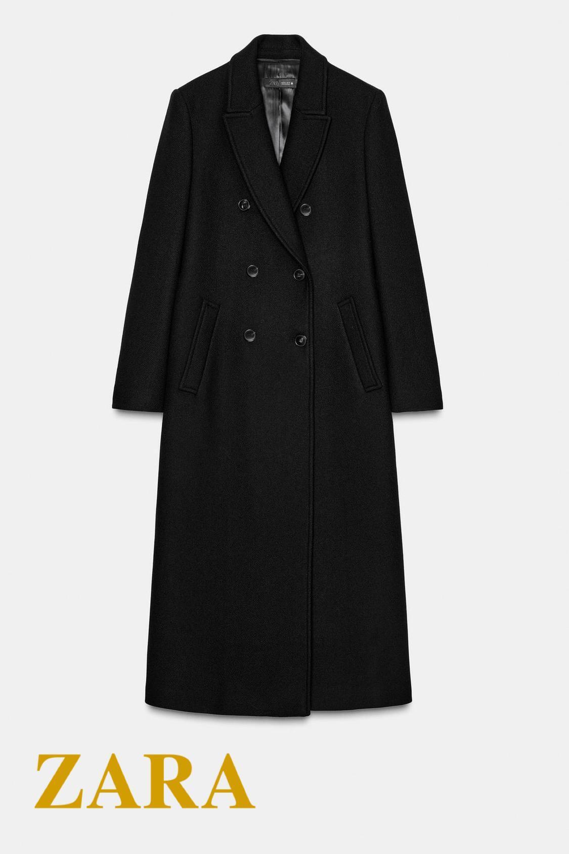 ☆ドイツ発*ZARA*新作*ウールロングダブルコート☆ (ZARA/コート