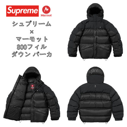 Supreme x Marmot】800-Fill Down Parka Black 25AW (Supreme/ダウン
