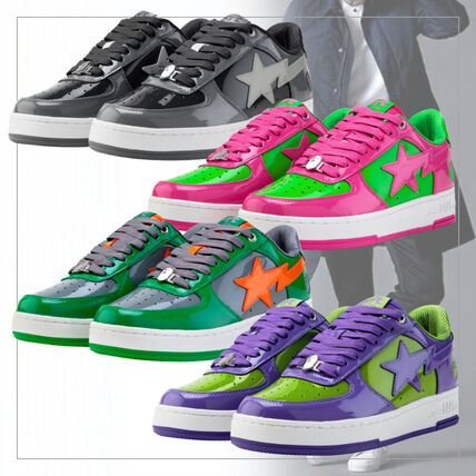 ピンク系 A BATHING APE(アベイシングエイプ) 靴・ブーツ・サンダル