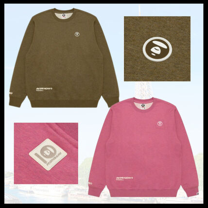 ピンク系 A BATHING APE(アベイシングエイプ) スウェット・トレーナー