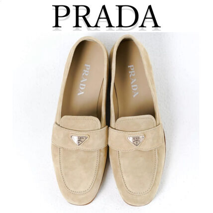 ベージュ系 PRADA(プラダ) ローファー・オックスフォード(レディース