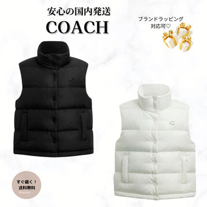 Coach(コーチ) ダウンベスト(レディース) - ブランド通販のBUYMA