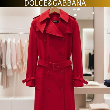 ピンク系 Dolce & Gabbana(ドルチェ&ガッバーナ) コート(レディース