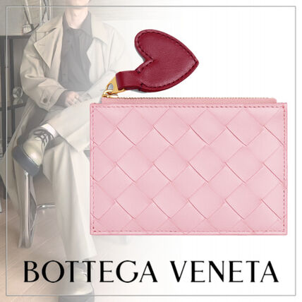 ピンク系 BOTTEGA VENETA(ボッテガヴェネタ) カードケース・名刺入れ