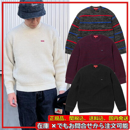 パープル（紫）系 Supreme(シュプリーム) ニット・セーター(メンズ