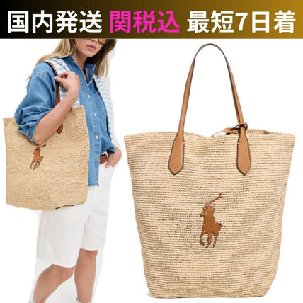 POLO RALPH LAUREN(ポロラルフローレン) かごバッグ(レディース