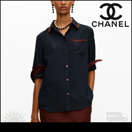 シルク ブラウス CHANEL(シャネル) - ブランド通販のBUYMA