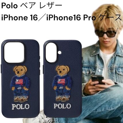 レザー（本革） POLO RALPH LAUREN(ポロラルフローレン) スマホケース
