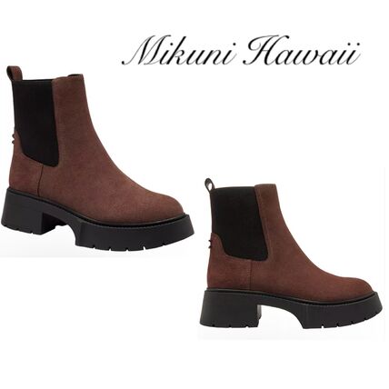 サイドゴアブーツ(チェルシーブーツ) Coach(コーチ) ショートブーツ