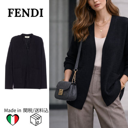 ff FENDI(フェンディ) カーディガン(レディース) - ブランド通販のBUYMA