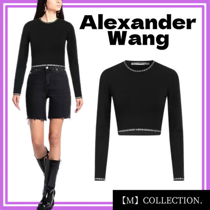 クロップド Alexander Wang(アレキサンダーワン) トップス(レディース