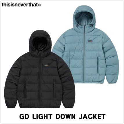 ブルー（青）系 thisisneverthat(ディスイズネバーザット) ダウン