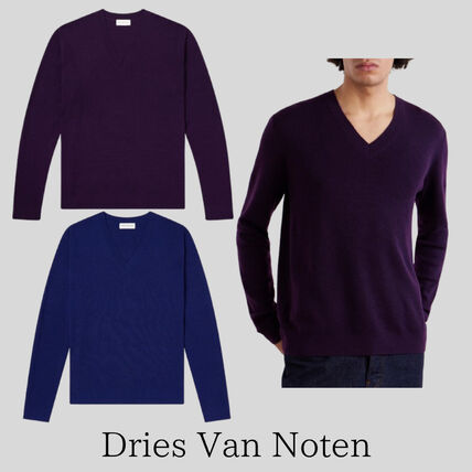 パープル（紫）系 S Dries Van Noten(ドリス ヴァン ノッテン) ニット