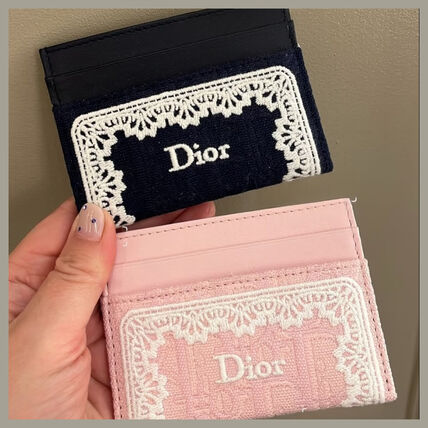 ピンク系 Dior(ディオール) カードケース・名刺入れ(レディース