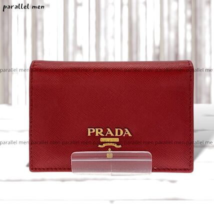 レッド（赤）系 PRADA(プラダ) カードケース・名刺入れ(レディース