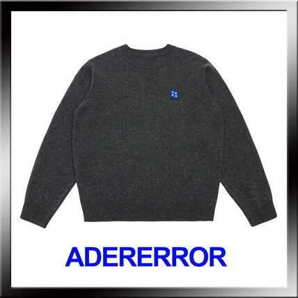 ネイビー（紺）系 ADERERROR(アーダーエラー) ニット・セーター(メンズ