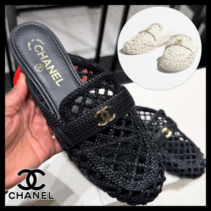 サボ CHANEL(シャネル) サンダル・ミュール(レディース) - ブランド