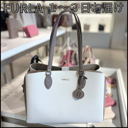 バイカラー FURLA(フルラ) トートバッグ(レディース) - ブランド通販の