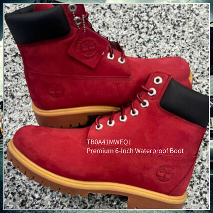 レッド（赤）系 Timberland 6 INCH BOOTS(ティンバーランド シックス