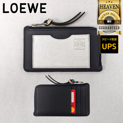 ネイビー（紺）系 LOEWE(ロエベ) カードケース・名刺入れ(レディース