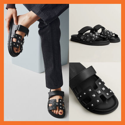 スリッパ HERMES(エルメス) サンダル・ミュール(レディース