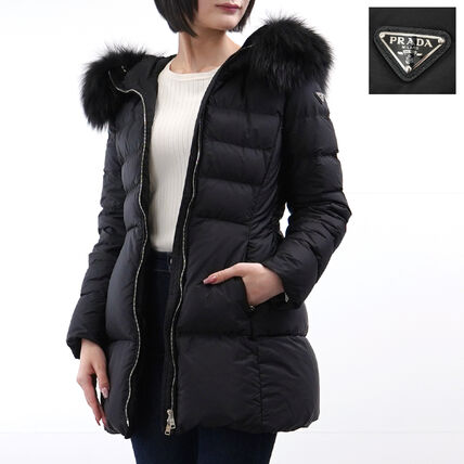 ファー PRADA(プラダ) アウター(レディース) - ブランド通販のBUYMA