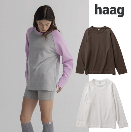 ブラウン（茶色）系 haag(ヘイグ) スウェット・トレーナー(レディース