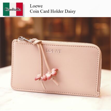 ピンク系 LOEWE(ロエベ) カードケース・名刺入れ(レディース