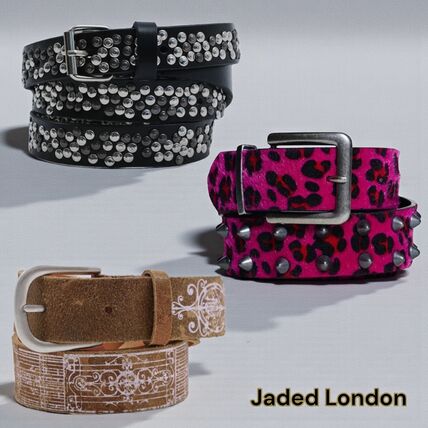ピンク系 JADED LONDON(ジェイデッドロンドン) ベルト(メンズ