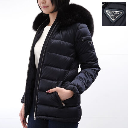 ファー PRADA(プラダ) ダウンジャケット・コート(レディース