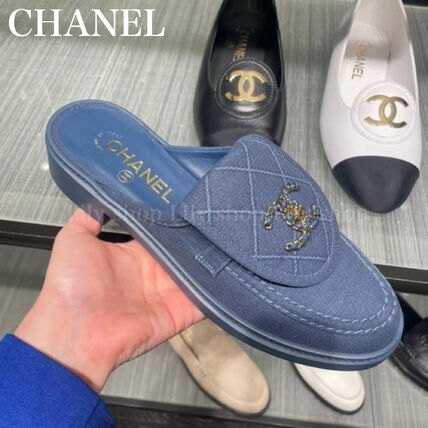 デニム CHANEL(シャネル) 靴・シューズ(レディース) - ブランド通販のBUYMA