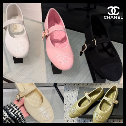 ピンク系 CHANEL(シャネル) バレエシューズ(レディース) - ブランド