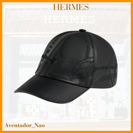 ブラック（黒）系 HERMES(エルメス) キャップ(メンズ) - ブランド通販