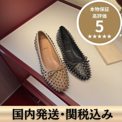 スタッズ Christian Louboutin(クリスチャンルブタン) フラット