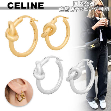 さりげないオシャレに。今人気のCELINE(セリーヌ)のフープピアスをご