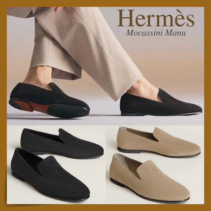 モカシン HERMES(エルメス) 靴・ブーツ・サンダル(メンズ) - ブランド