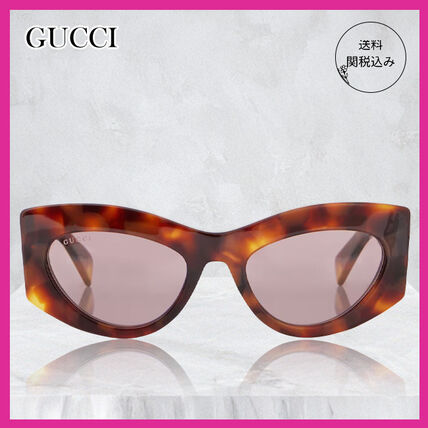 キャットアイ GUCCI(グッチ) サングラス(レディース) - ブランド通販の