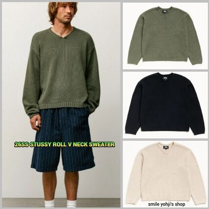 グリーン（緑）系 STUSSY(ステューシー) ニット・セーター(メンズ