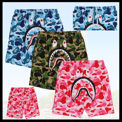 ピンク系 A BATHING APE(アベイシングエイプ) ハーフ・ショートパンツ