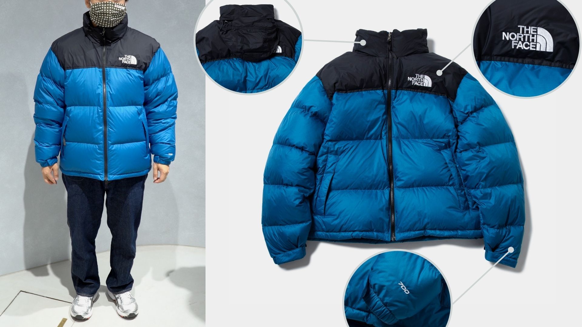 ヌプシジャケットの種類やサイズ感の違いを徹底解剖！US(700)との比較