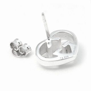 グッチ GUCCI 246573-J8400-8106 ハート スタッド ピアス (GUCCI