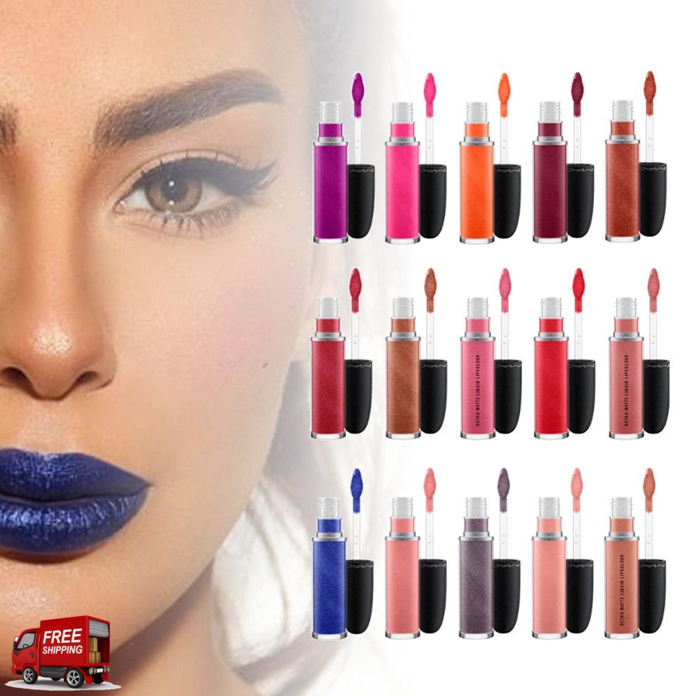 MAC☆RETRO MATTE LIQUID LIPCOLOUR METALLICS 15色 (MAC/リップグロス