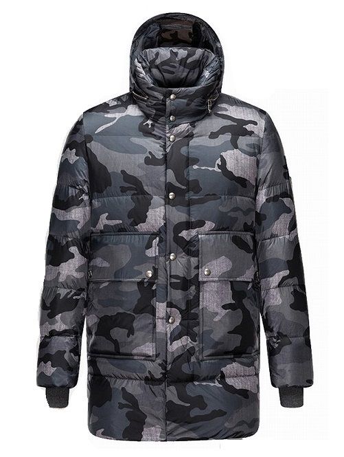 T3 確保◇関税無◇国内発送MONCLER迷彩カモフラ ダウンコート (MONCLER