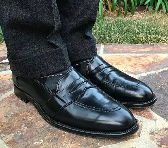 靴の王様☆ ALDEN(オールデン)6845 シェルコードバン ローファー