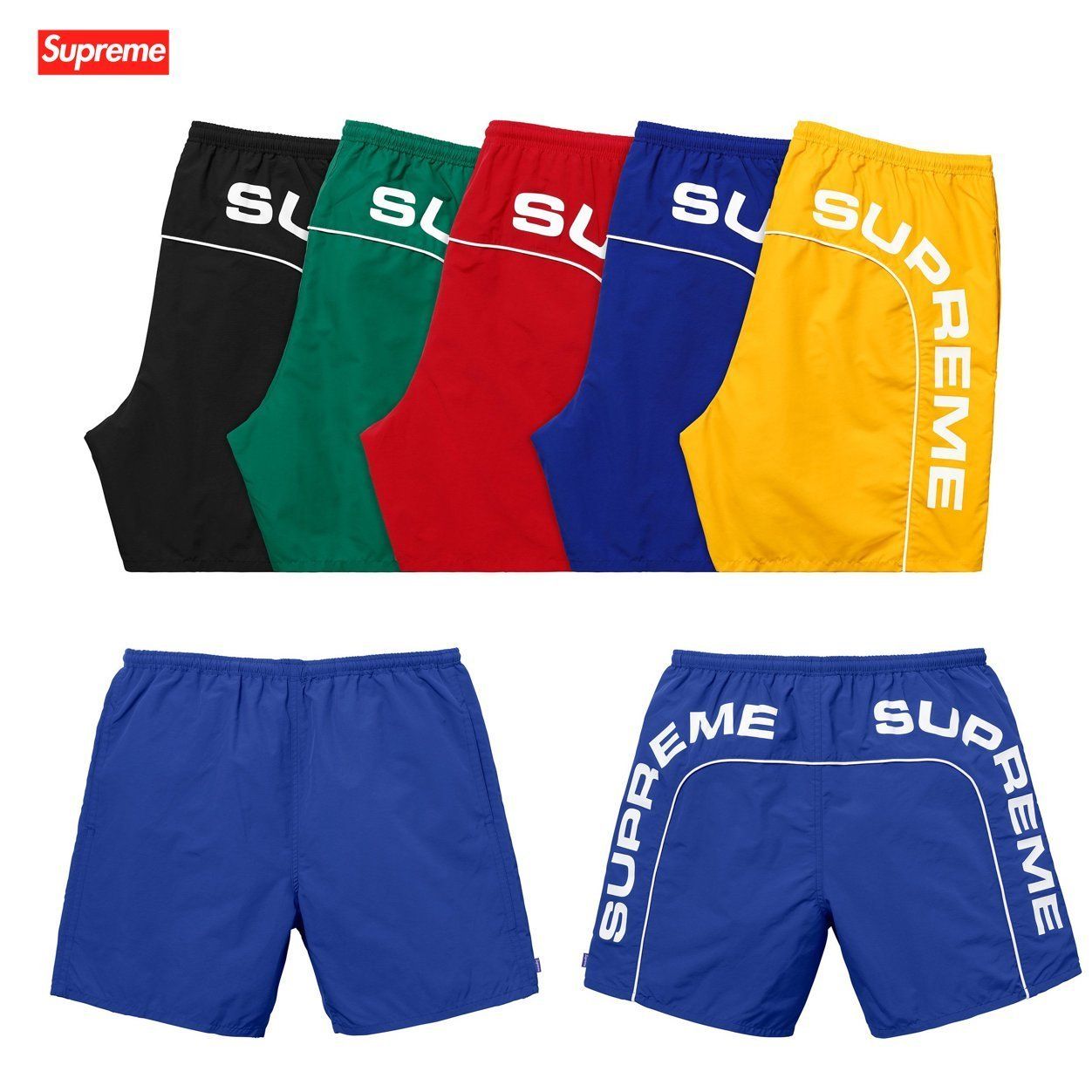 18SS Supreme Arc Logo Water Short シュプリーム ハーフパンツ