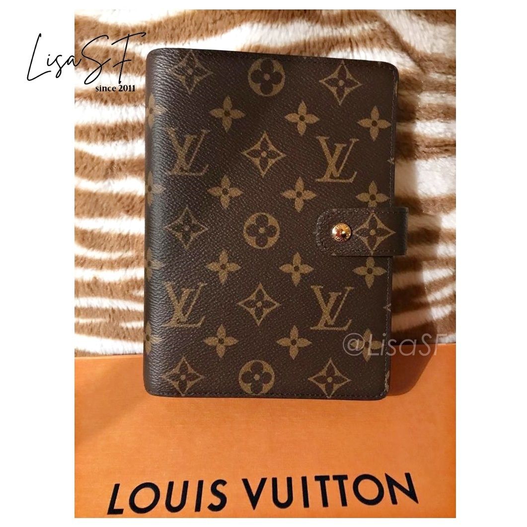 追跡便】ルイヴィトン☆アジェンダ MM / モノグラム (Louis Vuitton
